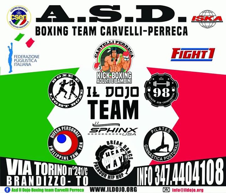 Asd Il Dojo Boxing Team Carvelli Perreca 1